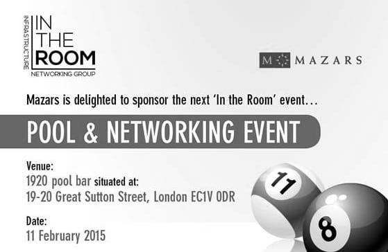 In the pool networking event