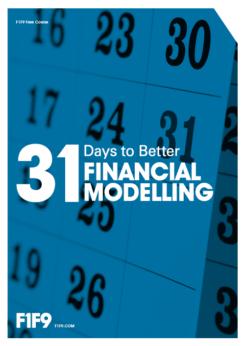 31 days to better financial modelling