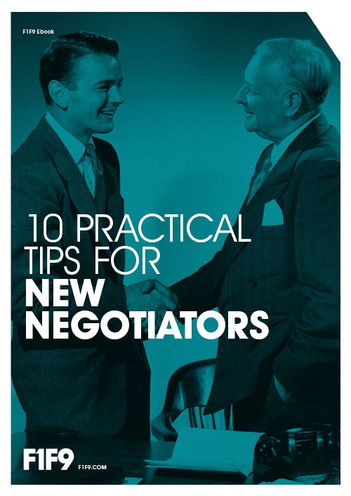 10 practical tips for new negotiators