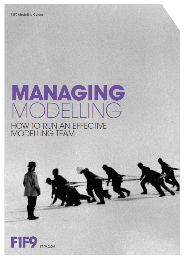 How to run an effective modelling team