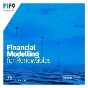 Financial Modelling for Renewable Energy Projects - training course