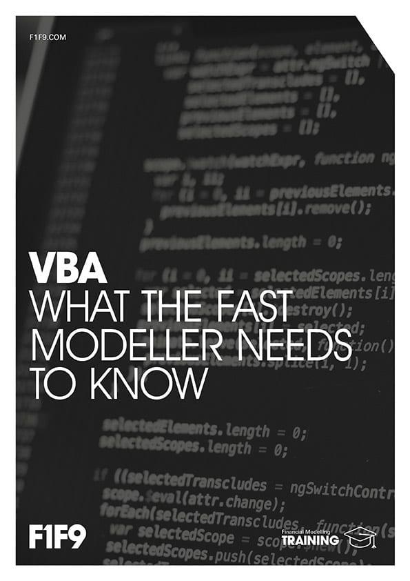 VBA online course